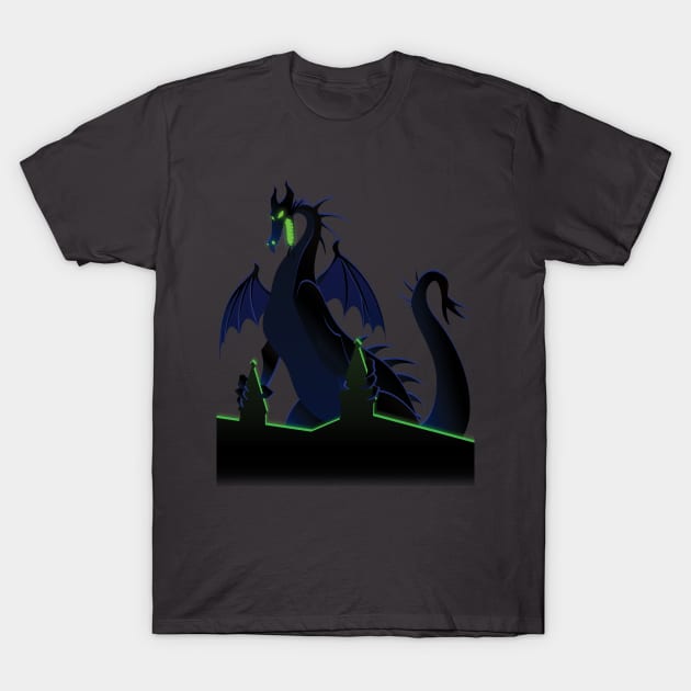 Rage of Maleficent T-Shirt by AmyMinori